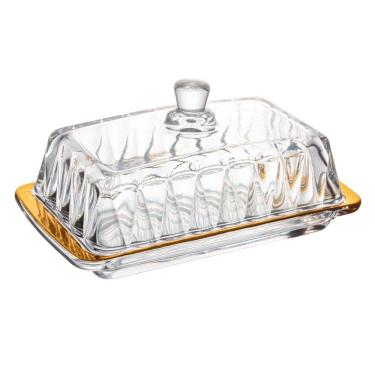 Imagem de Manteigueira Filete Dourado