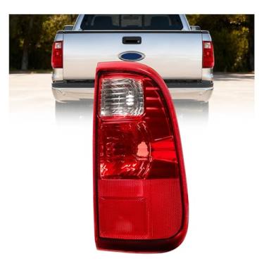 Imagem de HECASA Conjunto de luz traseira compatível com Ford 2008-2016 F250 F350 F450 F550 Super Duty Substituição para 7C3Z13404A FO2801208 Lanterna traseira traseira lente vermelha lado do passageiro