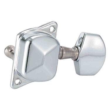 Imagem de Golden Gate Sintonizadores de guitarra acústica F-2217-6 individuais (3+3) - Cromado