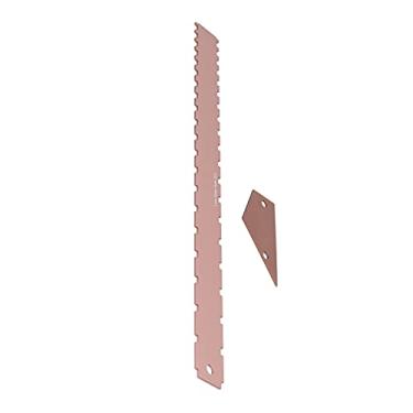 Imagem de Zhjvihx Conjunto de Ferramentas de Medição de Guitarra, Régua Portátil Antiferrugem para Guitarra Elétrica, Acústica, Baixo (Ouro)