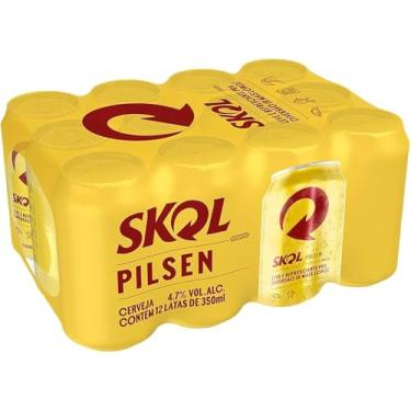Imagem de Pack de SKOL LATA 350ML 12 Unidades