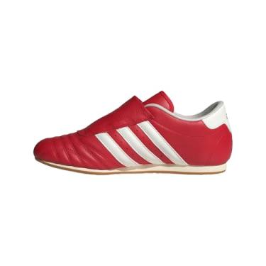 Imagem de adidas Tênis feminino Owhite/Betsca/Gum3 Taekwondo W Off whiteBetter Scarlet/Gum 3 11 EUA, Multi, 6 Wide