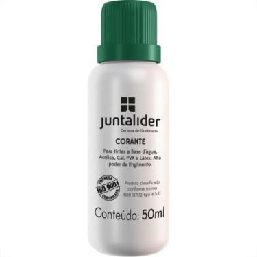 Imagem de Corante Juntalider Verde 50Ml Para Tinta - Kit C/12