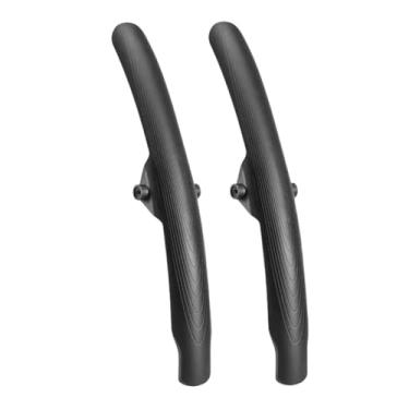 Imagem de Para-lama de bicicleta para pneus dianteiros e traseiros de mountain bike aro 26/27,5/29 com sistema de liberação rápida.(Mudguard set)