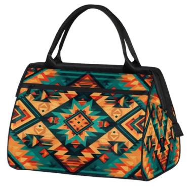 Imagem de Bolsa de viagem dobrável para mulheres, homens, frutas, maçã, leve, esportiva, academia, impermeável, bagagem de mão, para presente de viagem, Cor: 23 cm, 15.2*8.3*11.6 inch, Moderno