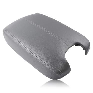 Imagem de Motoall – Tampa para apoio de braço de couro para carro automotivo para Honda Accord de couro sintético (vinil) 2009 2010 2011 2012MOTOALL cinza Moto2735