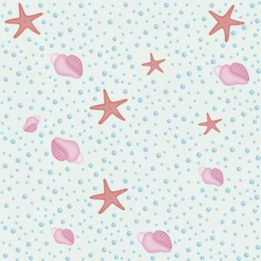 Imagem de Papel De Parede Infantil Fundo Do Mar