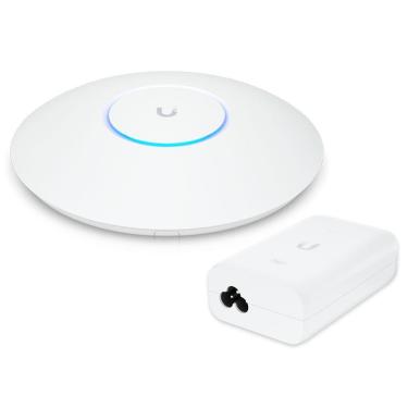 Imagem de Roteador Wi-fi 6 Access Point 5.3 Gbps + Injetor Poe+ | U6 Pro Ubiquiti Com Fonte 48v 30w