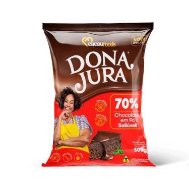 Imagem de Chocolate em Pó Solúvel 70% 500g Dona Jura