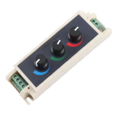 Imagem de GLOGLOW Controlador de Dimmer de Botão RGB, Dimmer de Interruptores de, Placa de Mistura de Cores LED DC12 24V para Efeitos de Iluminação Personalizados, Ajuste Inteligente de Brilho Com Controle