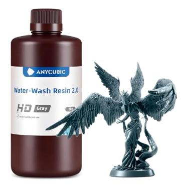 Imagem de Resina Lavável Com Água 2.0 Anycubic Cor Cinza SSX2GY-102A