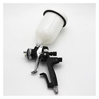 Imagem de Alta Atomização 500. 0B HVLP/RP PHASER Pistola de pulverizador-1.3 Noz w/t copo para design de carro pintado pistola de pulverizador(Black)