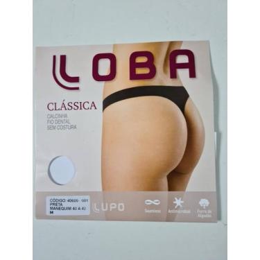 Imagem de Calcinha Fio Dental Lupo Loba 40600 Poliamida., P, Preto