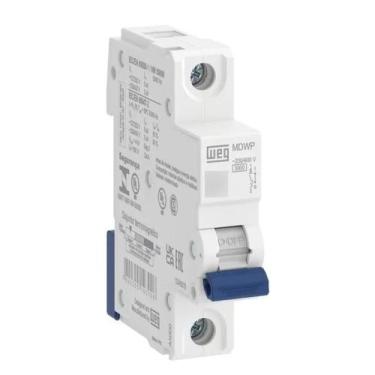 Imagem de Disjuntor Monopolar 32 Amperes WEG MDWP Curva C Termomagnético