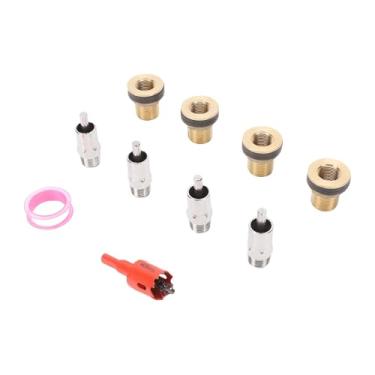 Imagem de GLOGLOW Automático de Aço Inoxidável do Bebedouro do Bocal da água Porco para o Gado Agrícola, Equipamento de Rega Leitão Suínos, 4-5 Peças (Estilo 1)