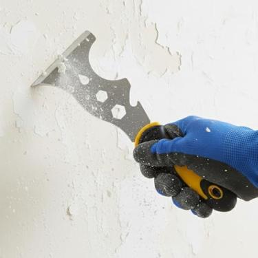 Imagem de Faca de massa, raspador de tinta 13 em 1, ferramenta de aço inoxidável para pintura, reparo de parede e renovação