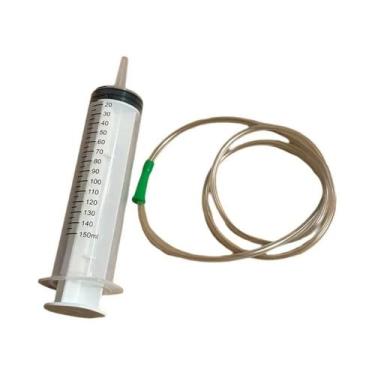 Imagem de Seringas De Plástico Duráveis De Grande Capacidade Corpo Transparente 