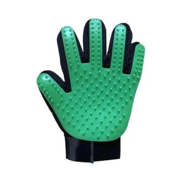 Imagem de Luvas De Silicone Multicoloridas Para Remoção De Pelos De Animais De E