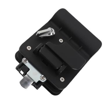 Imagem de Irfora Trava da Porta do Trailer Com Fechadura Embutida, Atualização de Trava Galvanizada de Liga Zinco Resistente para Trailers, Iates e Veículos Grandes, Conjunto Interno Externo