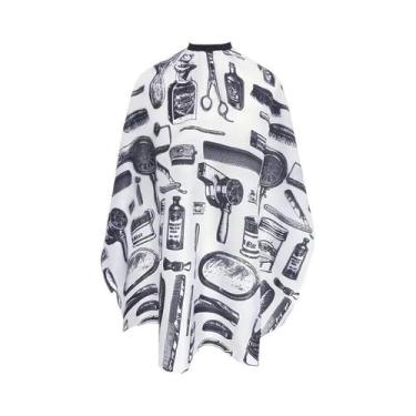 Imagem de Avental Profissional Impermeável Para Corte De Cabelo, Capa De Barbeir