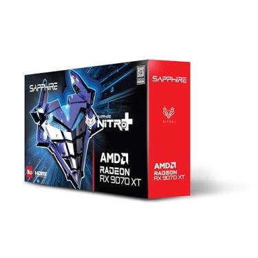 Imagem de Placa de Vídeo Sapphire Nitro+ AMD Radeon RX 9070 XT 16GB GDDR6 AMD RDNA 4 16GB 11348-01-20G