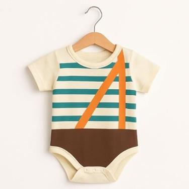 Imagem de Fantasia Chaves bebê menino body temático com chapéu Turma do Chaves (Body, G)