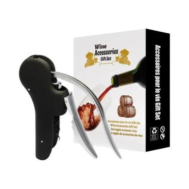 Imagem de Abridor De Vinho Profissional Fácil Para Servidores, Bartenders E Uso 