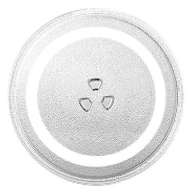 Imagem de Placa de micro-ondas de 32,4 cm de substituição universal de vidro de 32,4 cm, compatível com Whirlpool/LG/Panasonic/Kenmore/Maytag/Frigidaire/Amana/Hamilton Beach/Oster