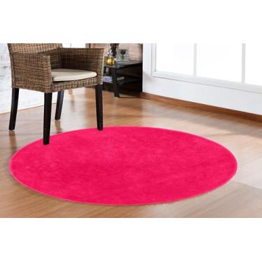 Imagem de Tapete redondo 2x2 100% antiderrapante não risca o piso pelo super mac