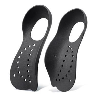 Imagem de Inserções de Suporte de Arco JHTSOLE para Alívio da Fascite Plantar, Palmilha Ortopédica de 3/4 de Comprimento para Alívio da Dor no Pé, Pés Chatos, Pronação Excessiva, Unissex