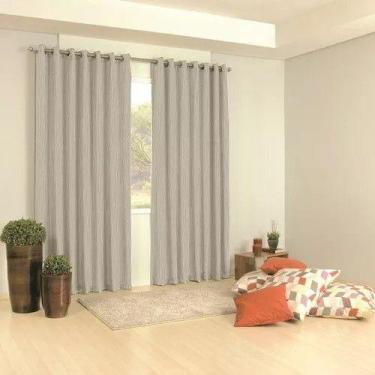 Imagem de Cortina Blackout 400x250 Corta Luz Colors  Admirare, Concreto