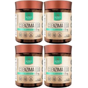 Imagem de Kit 4 Suplemento Em Cápsulas Nutrify Coenzima Q10 100MG