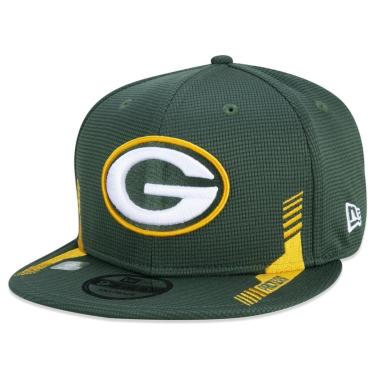 Imagem de BONE 9FIFTY GREEN BAY PACKERS SIDELINE COLD WEATHER ABA RETA VERDE ABA RETA SNAPBACK VERDE NEW ERA-Masculino