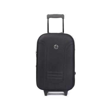 Imagem de Mala Viagem Yins Pequena Expansível Cadeado Preto-Unissex