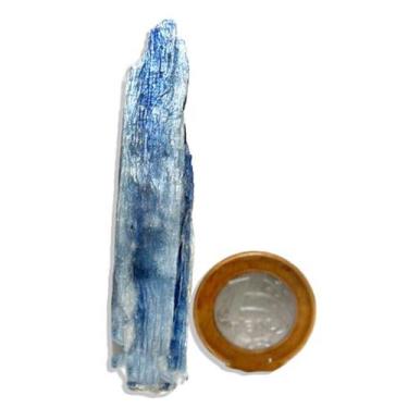 Imagem de Cianita Azul Lamina Bruto Pedra Natural  15 a 45mm Classe B - Varejo