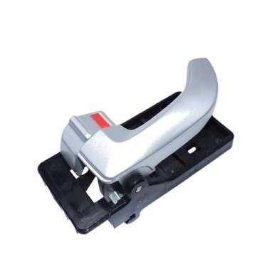 Imagem de Ajuste Compatível com hyundai tucson 2005-2009 interno 82610-2e010 82620-2e010 maçaneta da porta interna dianteira e traseira esquerda direita(Silver gray left)