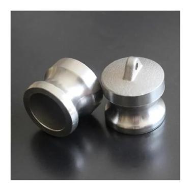 Imagem de 3/10.2 cm Tipo de extremidade DP Camlock Acoplamento de desconexão rápida 304 Stianless Cam Groove para bombas de mangueira