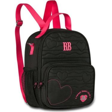 Imagem de Lancheira Térmica Rebecca Bonbon Heart Beats - RB27011 - PRETO - CLIO 