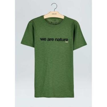 Imagem de T-shirt org rough we are nature OSKLEN-Masculino