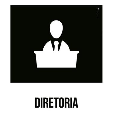 Imagem de Kit 3 Placas Desenho - Diretoria Homem