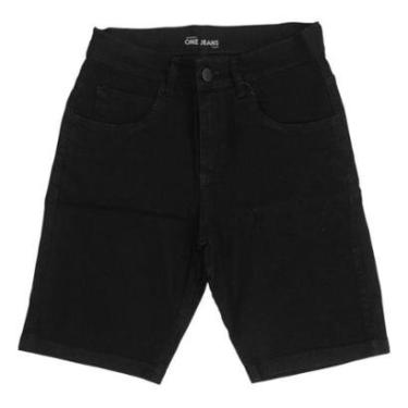 Imagem de Bermuda One Jeans Casual Confort Masculino Adulto Ref. 023517-Masculino
