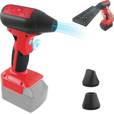 Imagem de Mini soprador Jet Dry para bateria Milwaukee M-18 18V, ventilador a jato 130.000 RPM controle de velocidade do vento de 4 velocidades, espanador de ar comprimido, soprador de ar portátil sem fio para