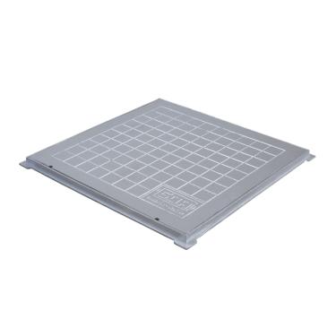 Imagem de Tampa Caixa Gordura Inspeção Esgoto Energia 40x40 Alumínio