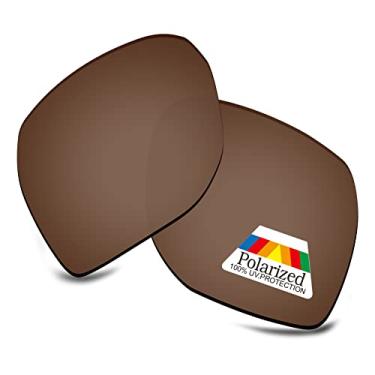 Imagem de Bwake Lentes de reposição para óculos de sol Oakley Portal OO9446 - marrom canela polarizado