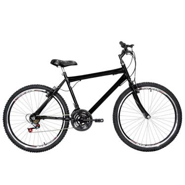 Imagem de Bicicleta Masculina Aro 26 Mtb Aero 18 Marchas Cor Preta