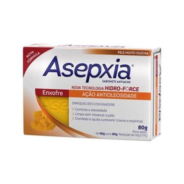 Imagem de Asepxia Sabonete Antiacne Enxofre 80g