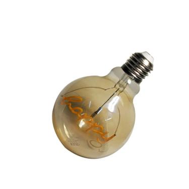 Imagem de Lampada Led Vintage Happy 4W Branco Quente Casa Comercio