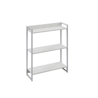 Imagem de Estante Dynamica 80x30x104cm C/03 Prateleiras Snow / Est.branca Snow / Est.branca