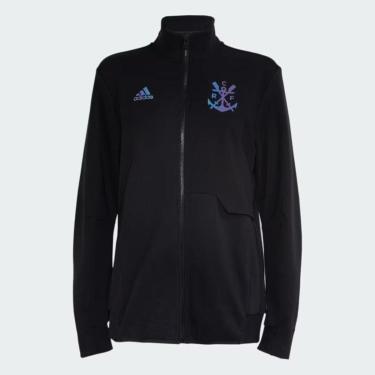 Imagem de Jaqueta Flamengo Hino adidas 2023 Feminina HY6251-Feminino