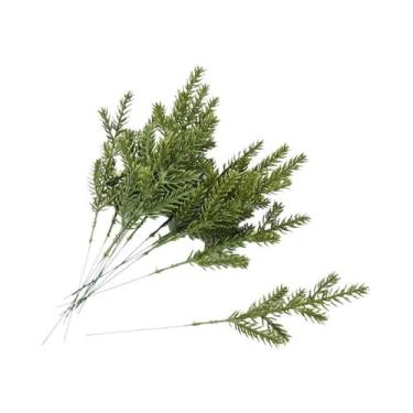 Imagem de Agulhas De Pinheiro Artificiais Para Decoração De Árvore De Natal, 20-